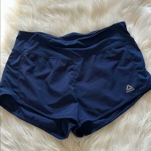 Reebok Women's Navy Athletic Shorts